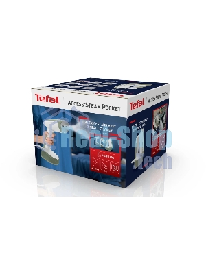 Отпариватель Tefal DT3053E1 белый/зеленый, 1300 Вт, 20 г/мин, 120 мл