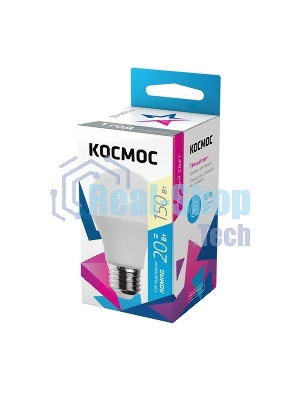 Лампа светодиодная A60 20Вт 3000К E27 220В Космос LkecLED20wA60E2730