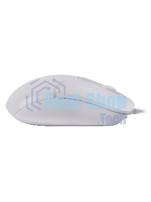 Мышь проводная A4Tech Fstyler FM12 белый, 1200 dpi, USB, кнопки - 3