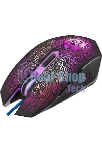 Мышь проводная Defender Shock GM-110L черный, 3200 dpi, USB, кнопки - 6