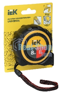 Рулетка измерительная Universal 8м IEK TIR10-1-008