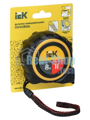 Рулетка измерительная Universal 8м IEK TIR10-1-008