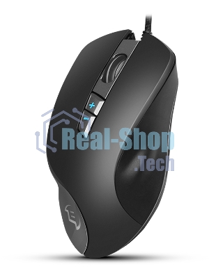 Мышь проводная SVEN RX-G970 черный, 4000 dpi, USB, кнопки - 7