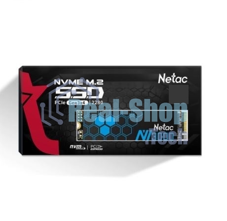 Накопитель SSD Netac NV3000, 1Tb, PCIe 3.0 x4, M.2 2280, NVMe, R/W 3100/2100