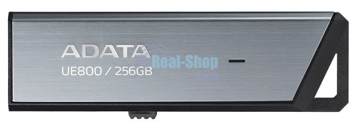 Флешка USB ADATA UE800 (AELI-UE800-256G-CSG), 256Gb, Type-C USB 3.2, R/W 1000/950, серебристый