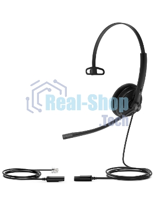 Гарнитура Yealink YHS34 Mono чёрный, проводная