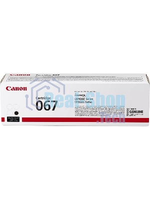 Картридж лазерный Canon 067BK 5102C002 черный (1400 стр.) для Canon LBP631/633/MF651/655/657