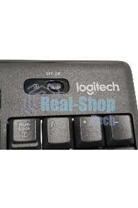 Комплект клавиатура+мышь Logitech MK275 беспроводной, USB, 1000 DPI, голубой/чёрный