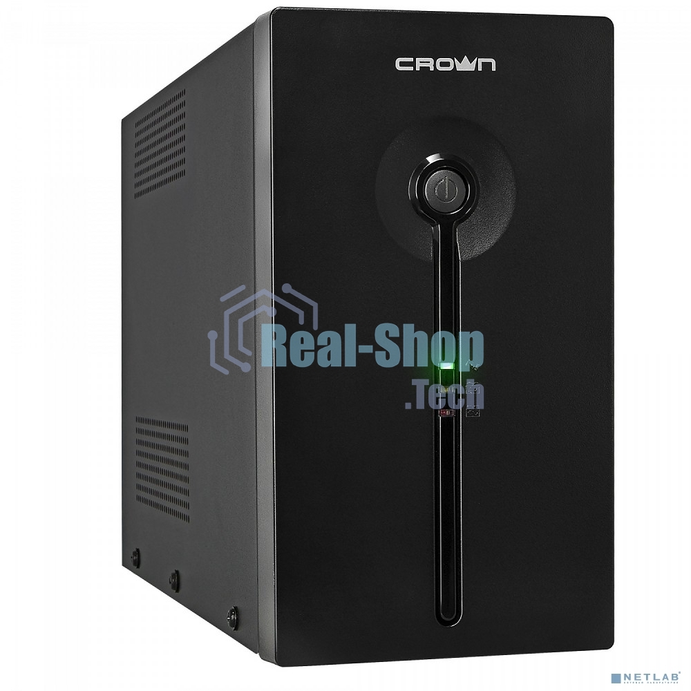 Источник бесперебойного питания CROWN CMU-SP1200IEC/1200 ВА\720 Вт/8 х IEC320 C13, 1 х IEC320 C13 Bypass