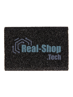 Губка для шлифования Сибртех, 100 х 70 х 25 мм, овал, средняя жесткость, P60