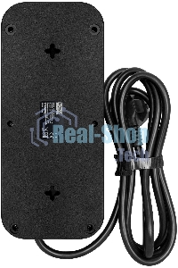 Сетевой фильтр Powercom SP-08 USB03AB 1,8 m 1.8м (8 розеток) черный (коробка)