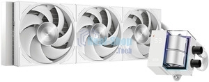 Система охлаждения Water Cooling System PCCooler DS360 Display WH (310W, 360мм, LED, белый, ARGb Pump/Fans: 3x120мм, 90.56CFM, 39.8dBA, 2500RPM/Pump height 65мм, 15dBA, 2600RPM, Rad thickness 27мм/S: 1851, 1700, 1200, 115X, AM5, AM4)