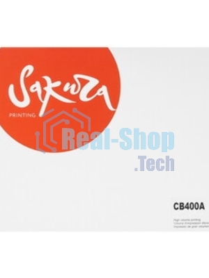 Картридж лазерный Sakura CB400A для HPColor LaserJet CP4005/CP4005n/CP4005dn, черный, 7500 к.