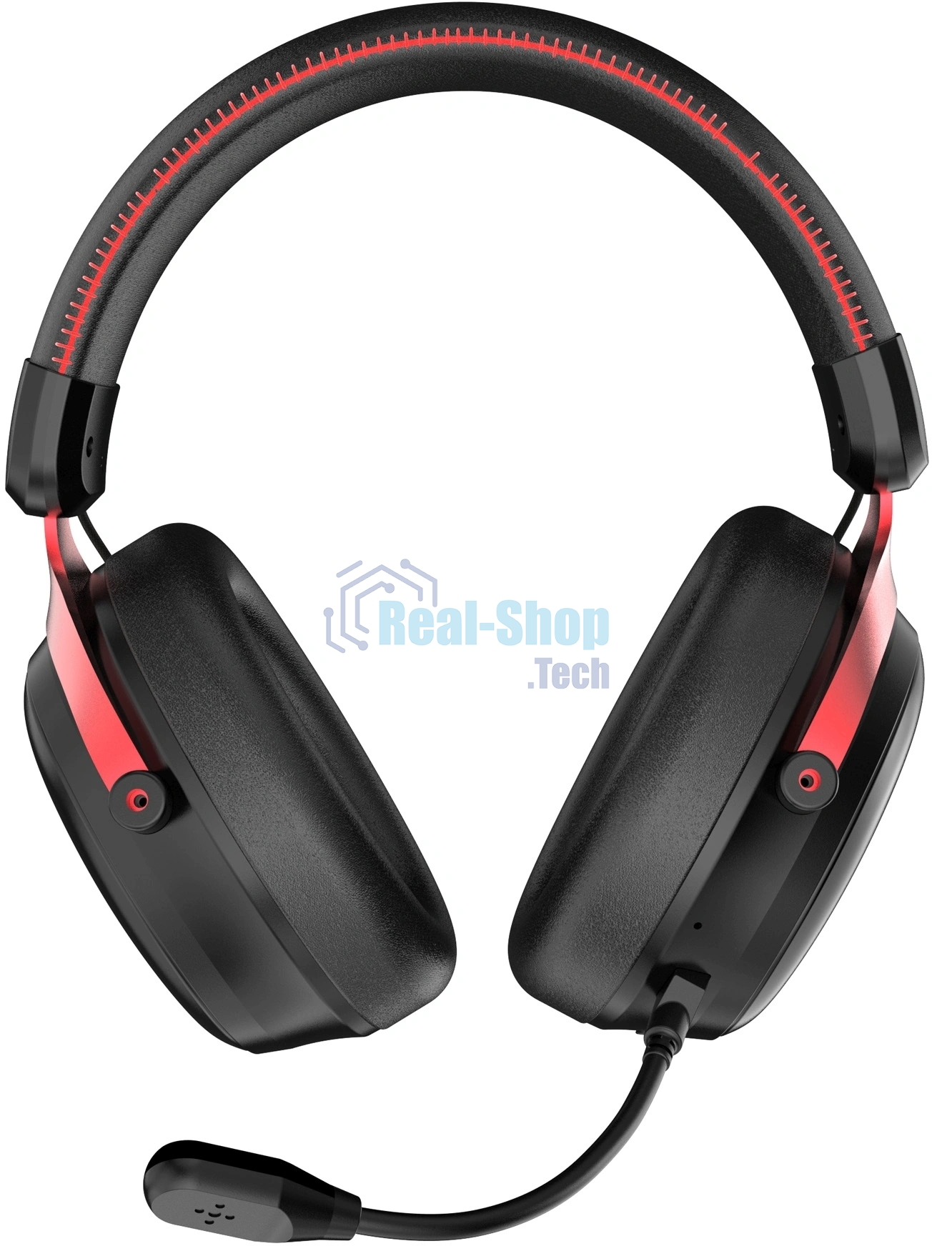 Гарнитура Acer OHR401 чёрный, беспроводная + проводная, USB/Bluetooth/mini jack 3.5 мм, до 55 ч, подсветка