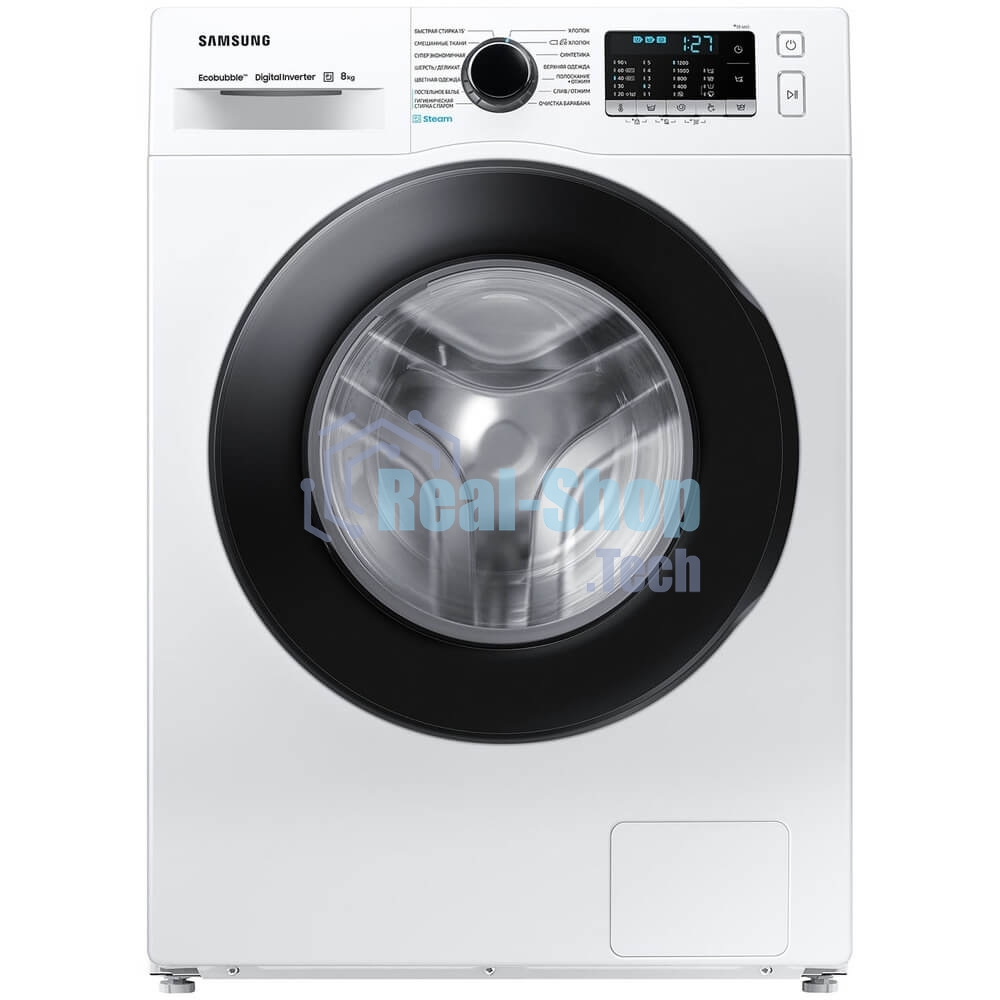 Стиральная машина Samsung WW80AGAS21AELP кл.:A фронт. макс.:8кг