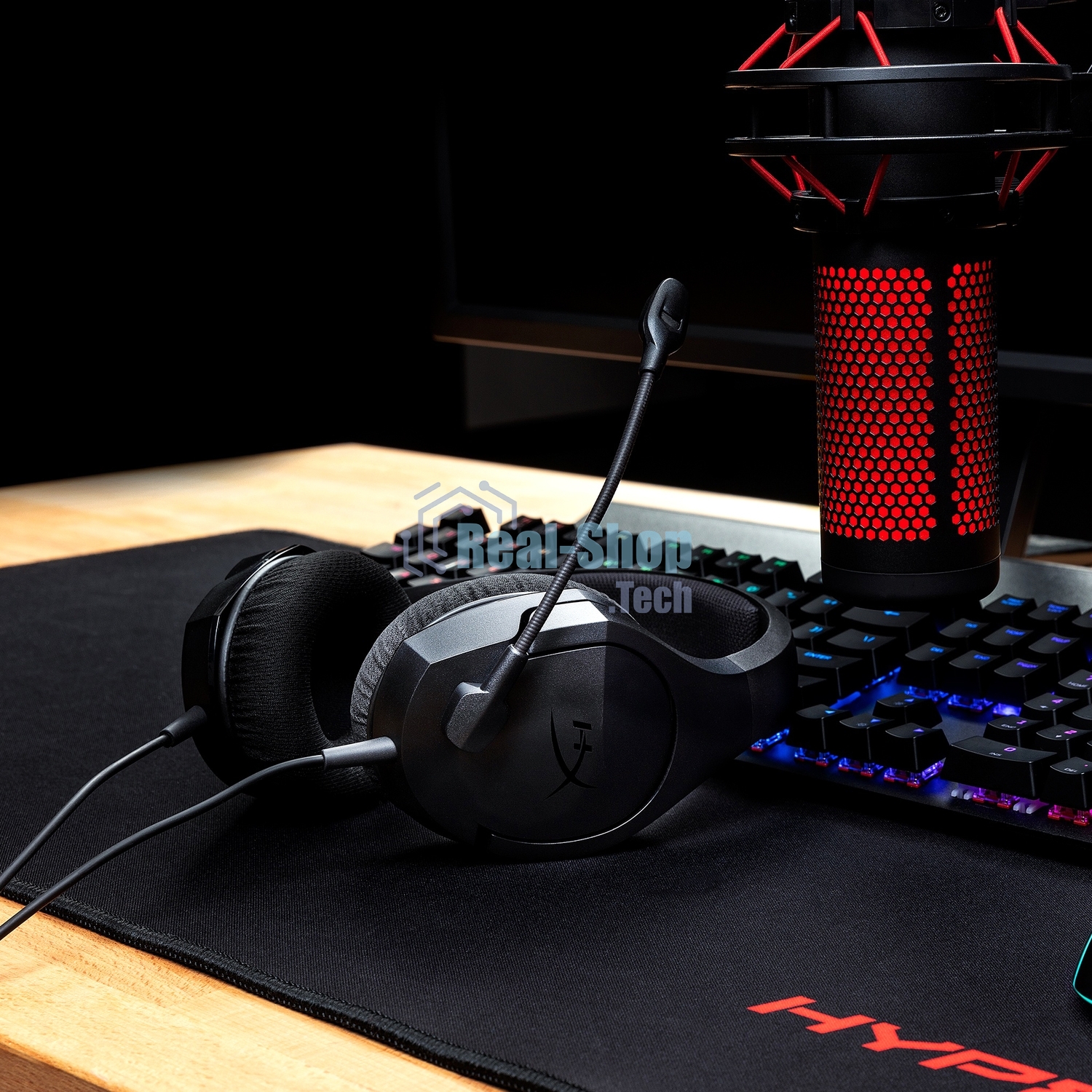 Гарнитура проводная Logitech Headset Logitech H390 USB черный