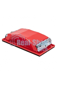 Брусок для шлифования Matrix 160 х 85 мм, пластиковый с зажимами