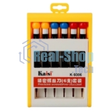 Отвертка с набором бит Kaisi K-9306 6 в 1