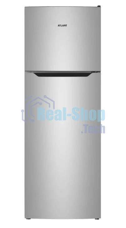 Холодильник Atlant XM 3635-189 серебристый двухкамерный 206/64л морозилка сверху