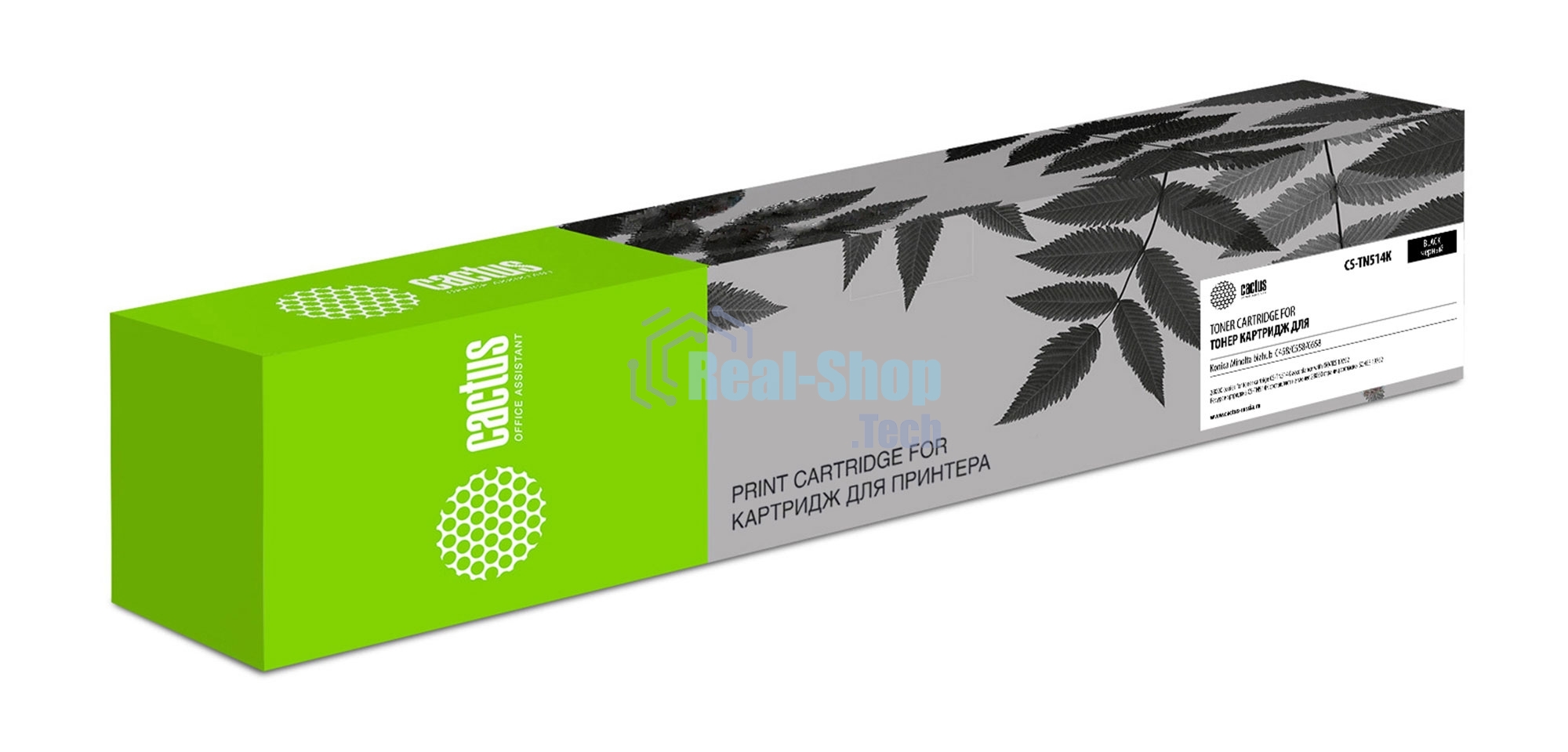 Картридж лазерный Cactus CS-TN514K черный (28000 стр.) для Konica Minolta bizhub C458/C558/C658