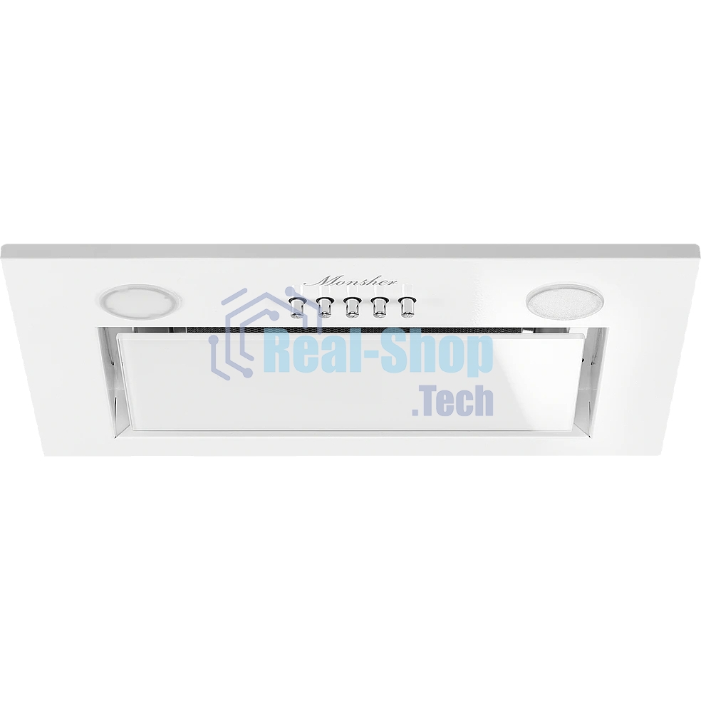 Вытяжка встраиваемая Monsher INNA 40 Blanc белый, 40 см, 1200 куб. м/ч, 45 дБ