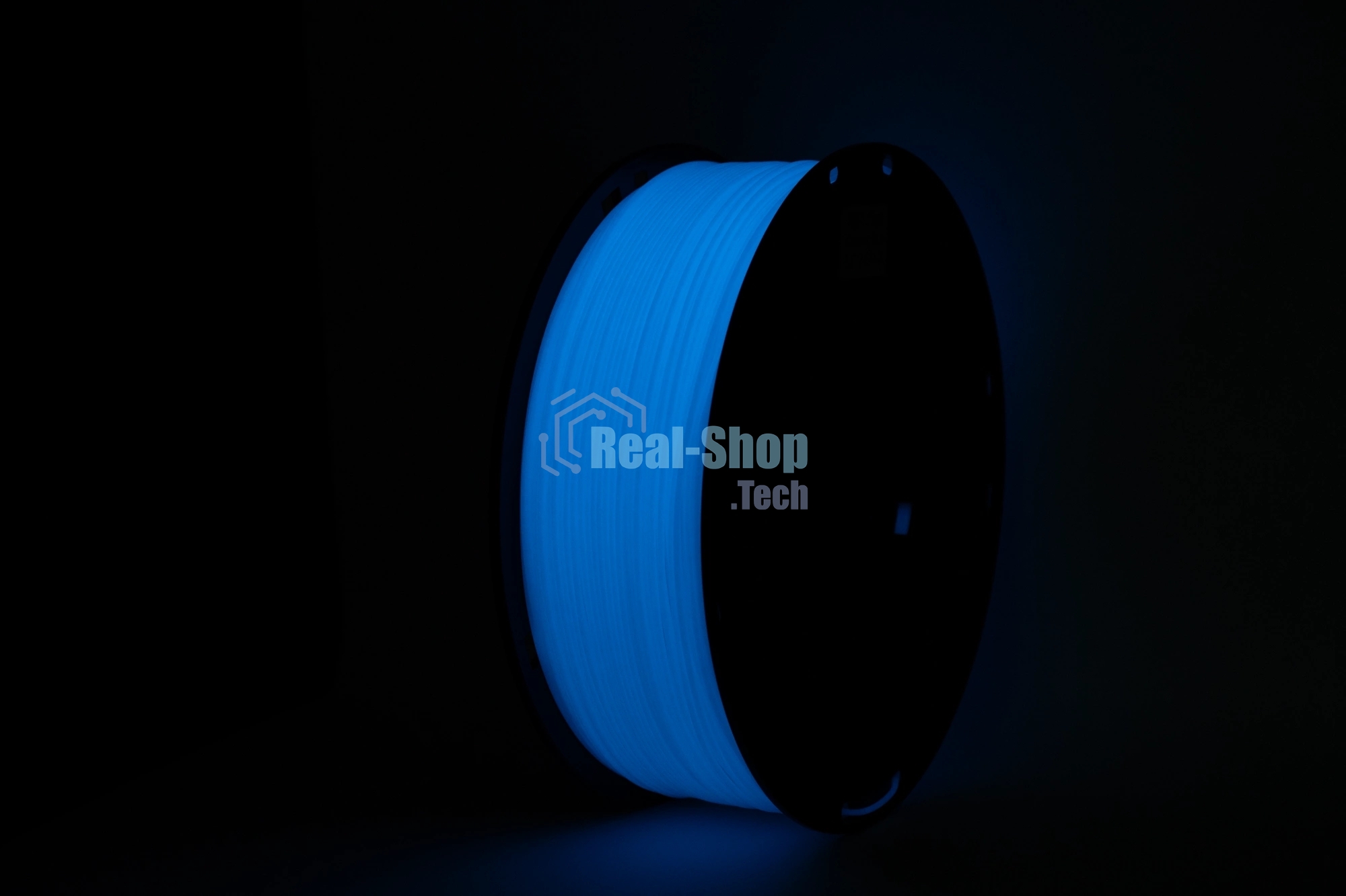 Пластик для принтера 3D Cactus CS-3D-ABS-1KG-L-BLUE ABS LUMINOUS d1.75мм 1кг 1цв.