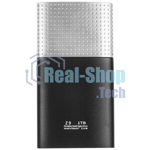 Внешний SSD Netac Z9, 500 Gb, USB 3.2 Gen 2 Type-C, R/W 550/480, черный