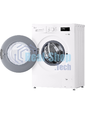 Стиральная машина LG F2Y1HS3W белый, загрузка фронтальная 7 кг, 1200 об/мин., класс: А