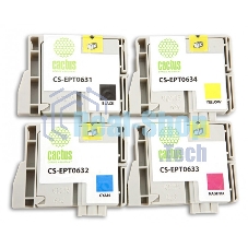 Картридж струйный Cactus CS-EPT0635 многоцветный (40 мл) для Epson Stylus C67/C87/CX3700/CX4100/CX4700