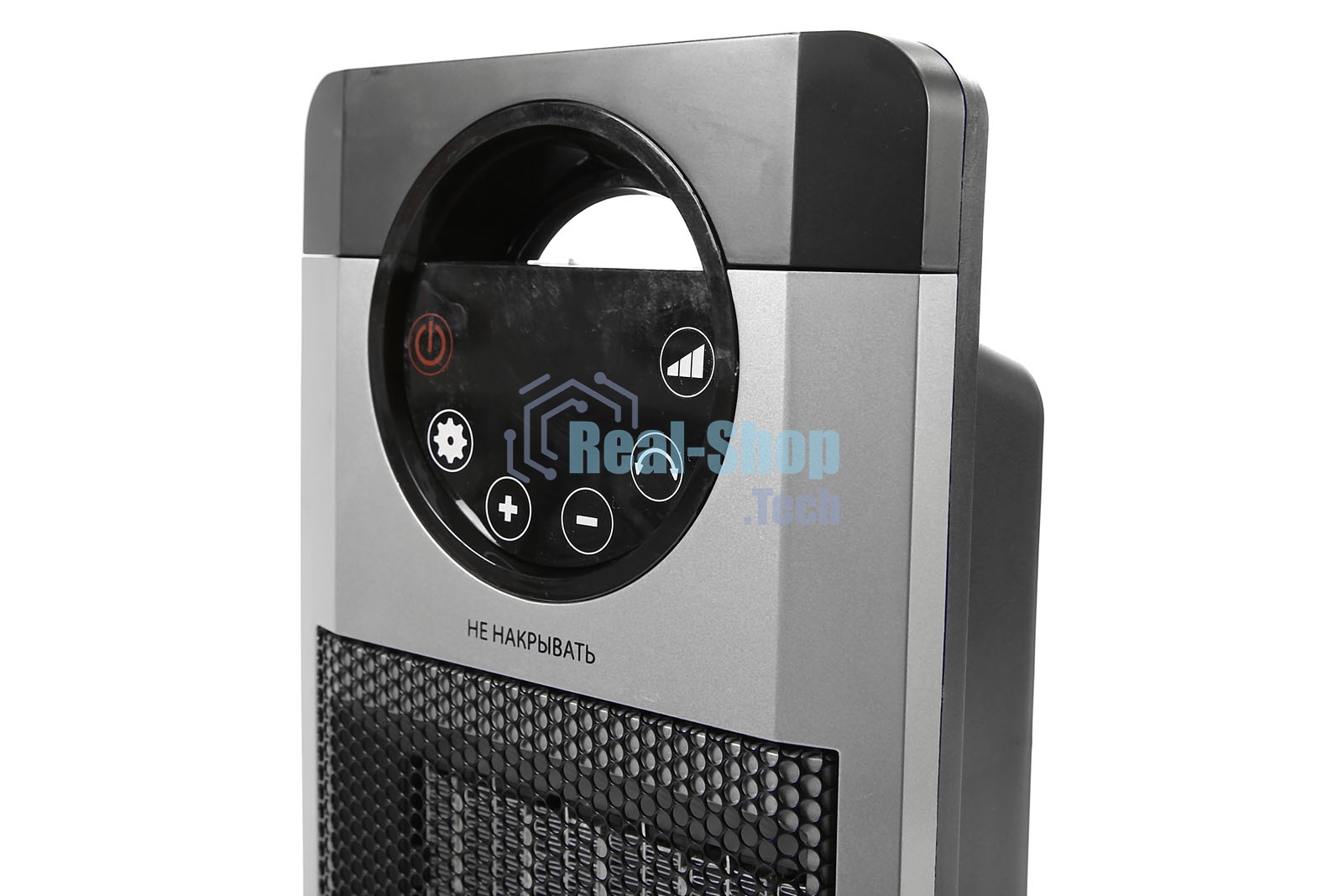 Тепловентилятор Ресанта ТВК-3, серый, 2000 Вт, 20 м2, термостат 67/2/5