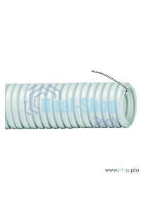 Труба гофрированная ПВХ d32 мм с зондом сер. (уп. 10 м) ИЭК CTG20-32-K41-010I