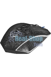 Мышь проводная Defender Shock GM-110L черный, 3200 dpi, USB, кнопки - 6