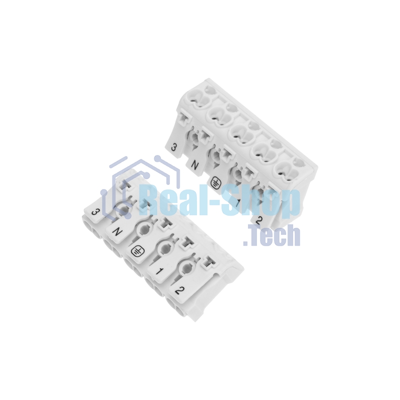 Клемма пружинная соединительная Rexant КСП 5-полюсная (50 шт./уп.)