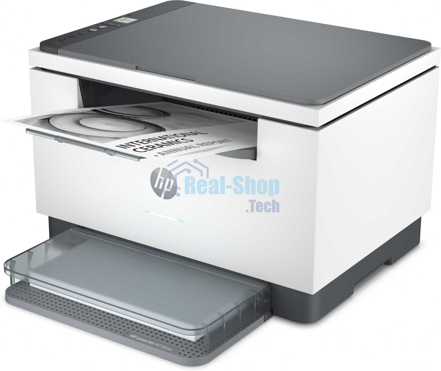 МФУ лазерное HP LaserJet M236dw (9YF95A), A4, ч/б, печ. до 29 стр/мин., 600 x 600 dpi, USB, RJ-45, Wi-Fi, Air Print, Mopria