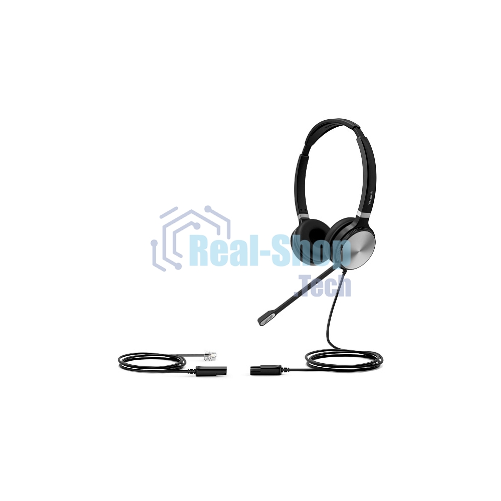 Гарнитура проводная YEALINK YHS36 Dual Дуо, Проводная, HD звук, QD, RJ9, шт