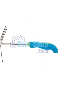 Мотыжка комбинированная, 70х290 мм, нерж. сталь, двухкомпонентная рукоятка, PREMIUM PLUS Palisad