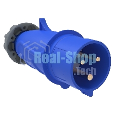 Вилка эл. каб. 16А 2P+PE 220В IP44 MAGNUM ССИ-013 IEK PSN01-016-3