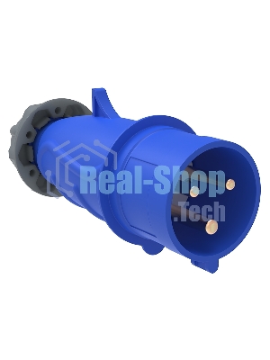 Вилка эл. каб. 16А 2P+PE 220В IP44 MAGNUM ССИ-013 IEK PSN01-016-3
