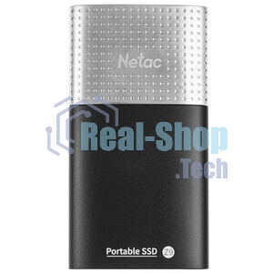 Внешний SSD Netac Z9, 500 Gb, USB 3.2 Gen 2 Type-C, R/W 550/480, черный