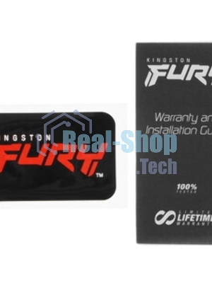 Оперативная память Kingston Fury Beast, DDR5, 32Gb (1x32GB), 5200MHz, CL40, DIMM, радиатор, белый