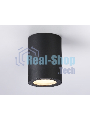 Светильник Ambrella light TN22799 BK черный IP44 GU10 max 12W D65*90