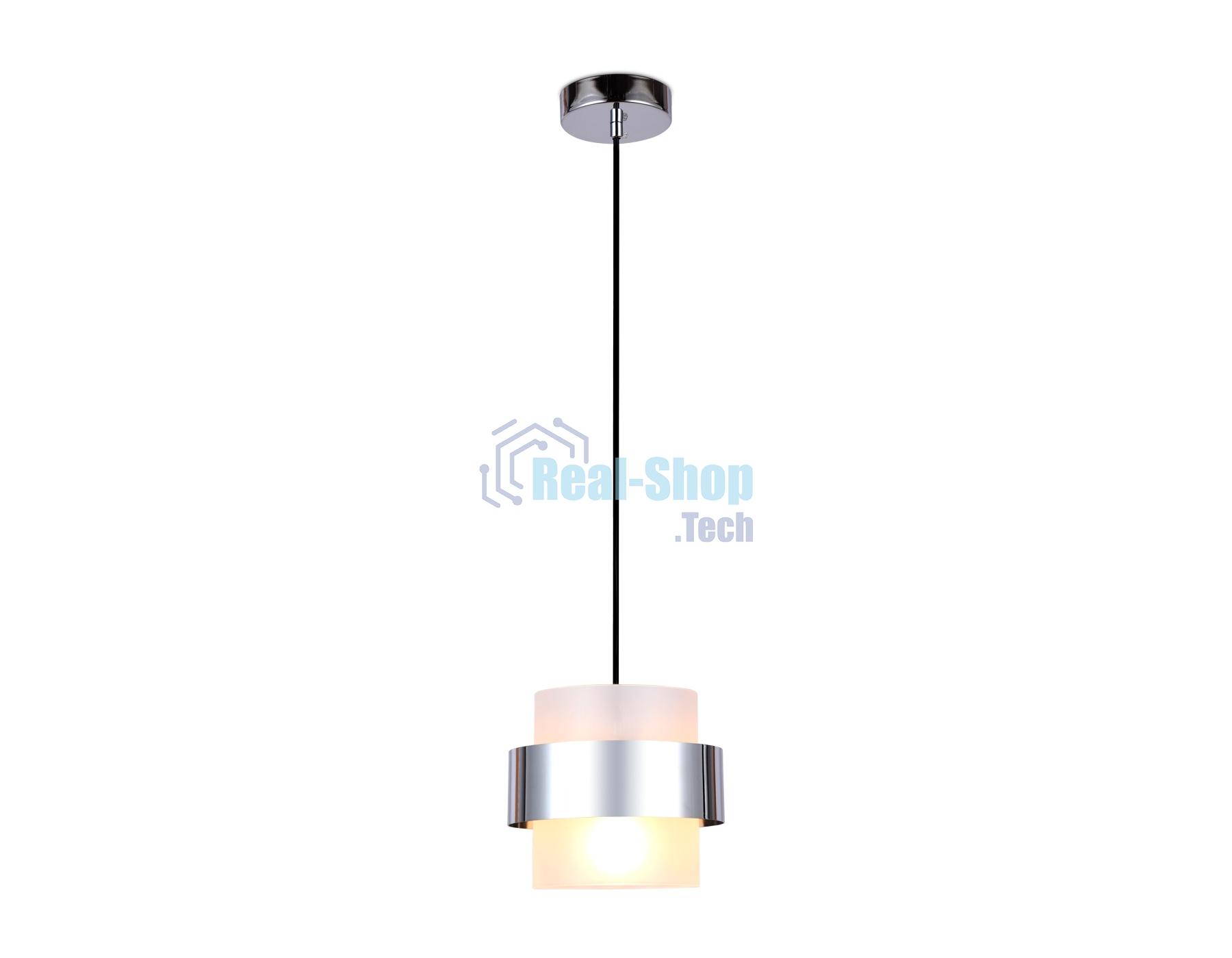 Светильник Ambrella light TR3644 CH/FR хром/матовый E27 max 40W D180*950