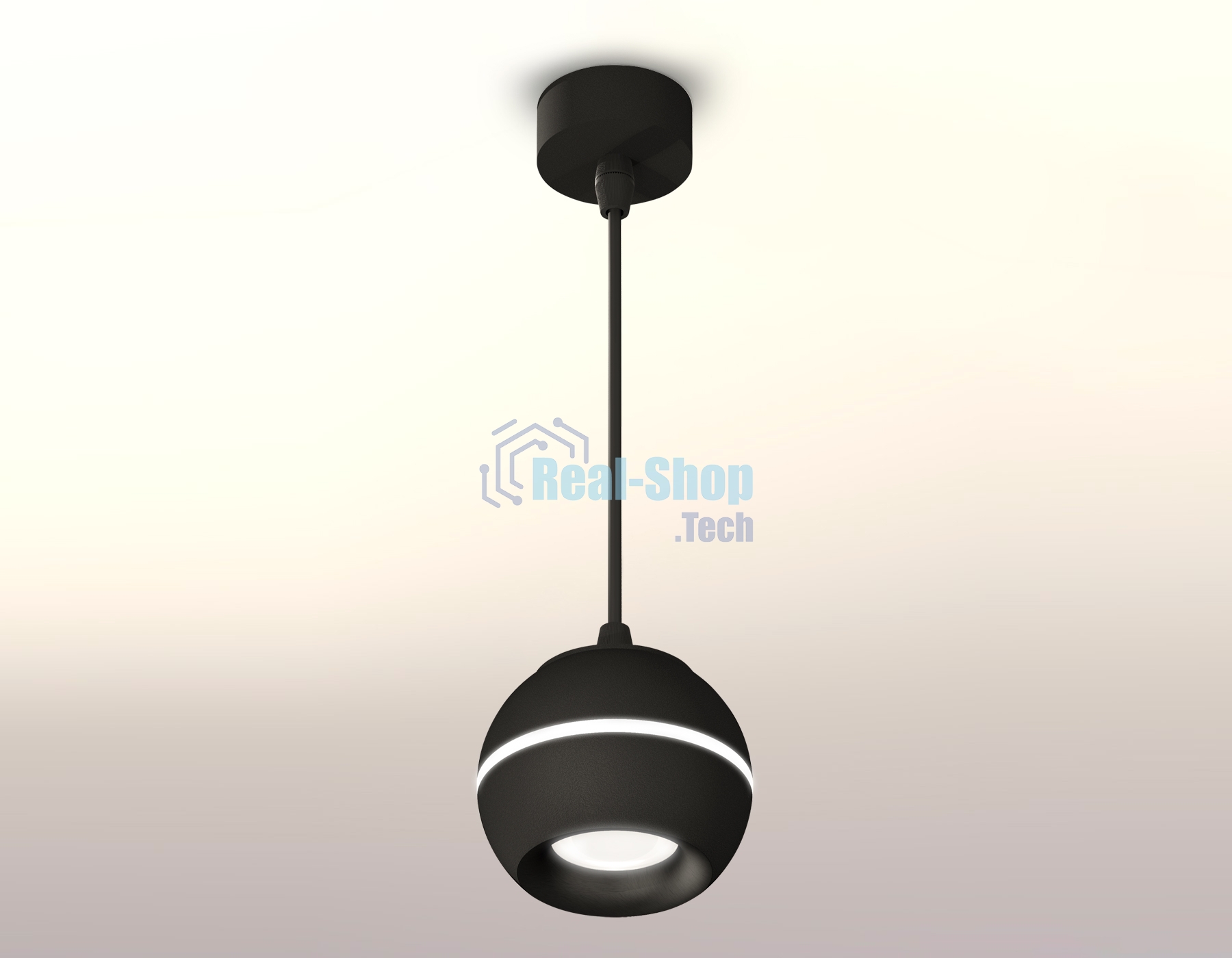 Светильник Ambrella XP1102001 SBK/PBK черный песок/черный полированный MR16 GU5.3 LED 3W 4200K (A2302, C1102, N7011)
