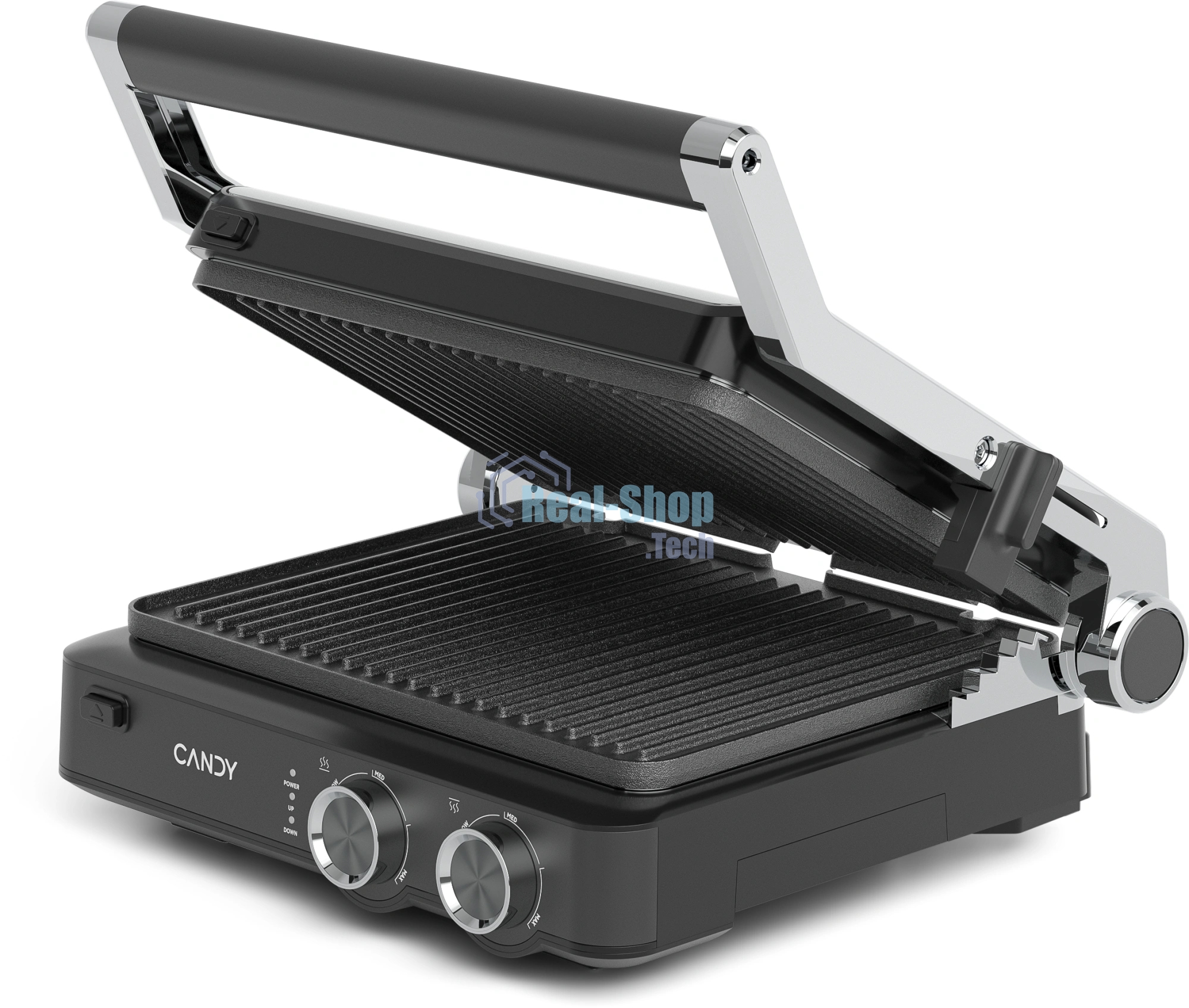 Электрогриль Candy CG-400 2000Вт черный