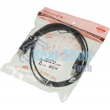 Кабель аудио-видео High Speed ver.1.4 Flat HDMI (m)/HDMI (m) 1м. позолоченные контакты черный