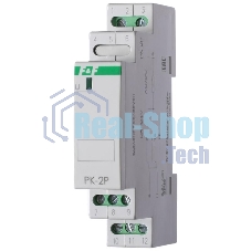 Реле промежуточное PK-2P (монтаж на DIN-рейке 35мм 220В 50Гц 2х8А 2 перекл.) F&F EA06.001.009