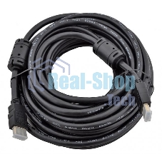 Кабель Ningbo HDMI-HDMI ver1.4 19M/19M 10м, плетеная оболочка, позолоченные контакты Blister box