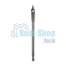 Сверло перовое по дереву Kranz 10 мм, шестигранный хвостовик