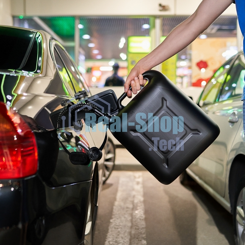 Канистра Rexant Дизель для дизельного топлива и технических жидкостей, пластиковая, 20 л