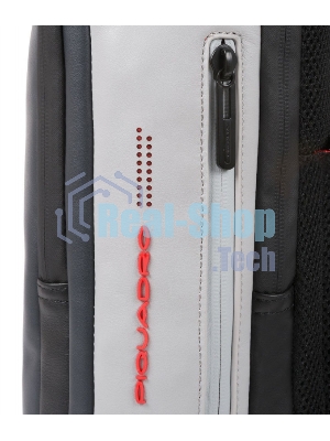 Рюкзак для ноутбука Piquadro Urban CA4818UB00/GRN серый/черный натур.кожа